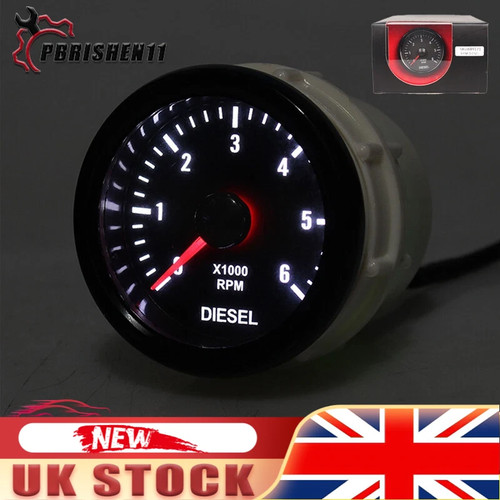 52mm 6000 rpm - 0-6000,