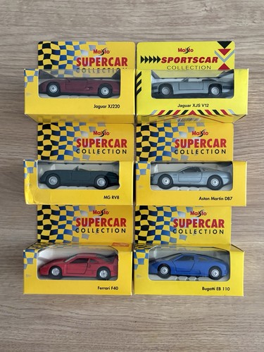 Vintage maisto supercar - 6x,