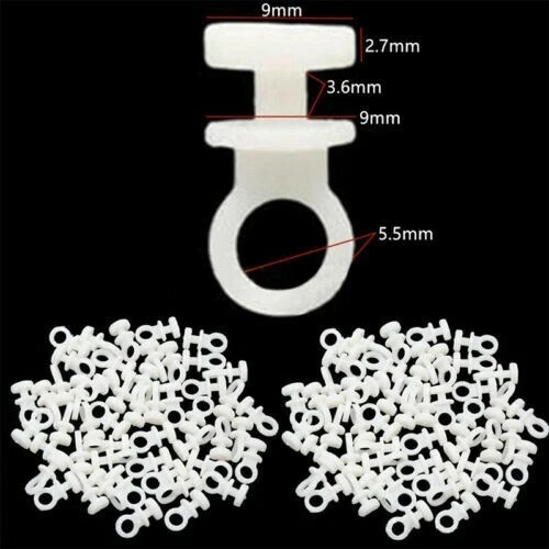 50xplastic curtain track hooks - 50xplastic,