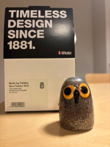 Iittala birds toikka owl - by,