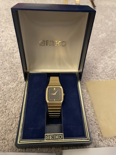 Vintage seiko quartz gold - seiko,