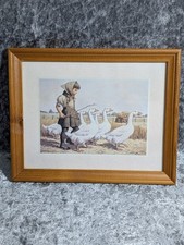 Vintage fine art framed