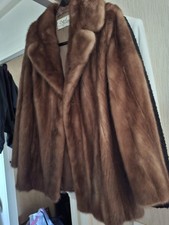 Mink Fur Women's Jacket Size 10