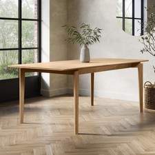 Large Oak Extendable Dining