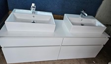 Villeroy & Boch double vanity
