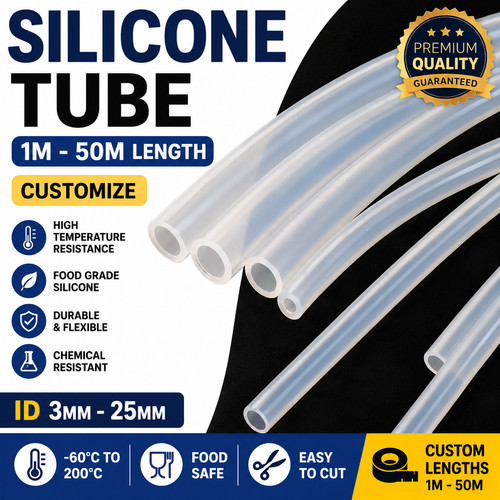 Clear silicone tube food - tube,