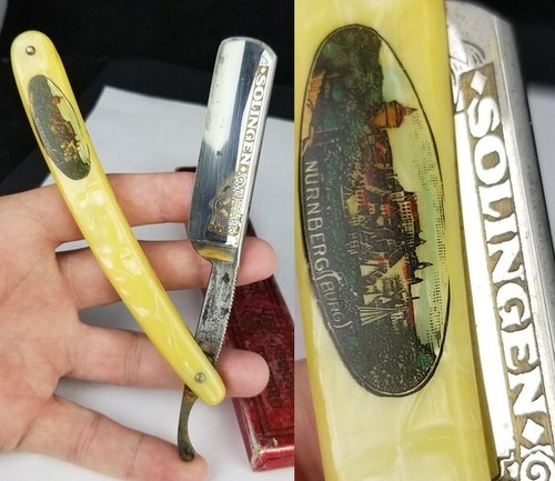 Rare antique straight edge - antique,