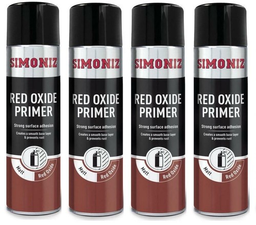 Simoniz red oxide primer - 4x,