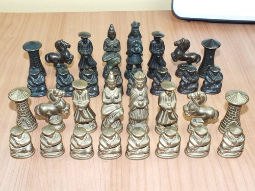 Vintage solid brass - solid,