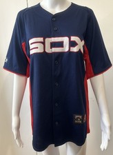 Boston Red Sox Baseball Majestic Jersey Blue Size Small In Good Condition 5591