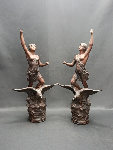 Pair french art nouveau - french,
