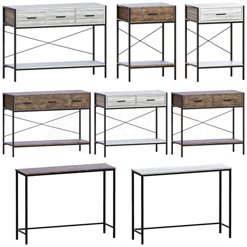 Industrial console table - industrial,