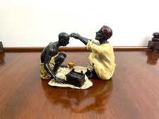Bronze sculpture Arab barber