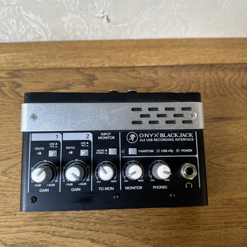 Mackie onyx blackjack - mackie, usb