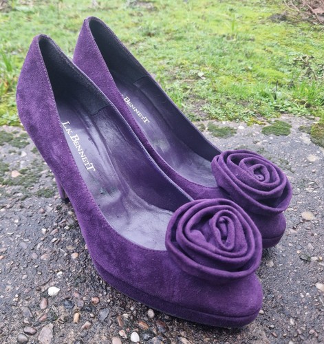 Bennett shoes purple suede - purple,