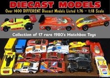 BIG JOB LOT BUNDLE OF 17 OLD MATCHBOX TOYS; 1980's VINTAGE DIECAST SCALE MODELS