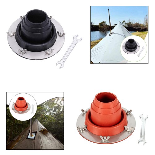 Silicone tent stove jack - tent,