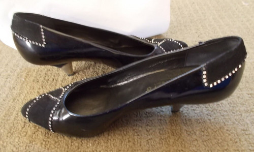 Rayne made italy black sude - made,
