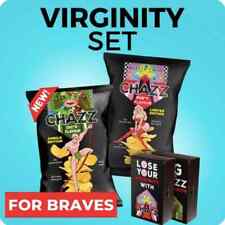 Virginity SET : CHAZZ PUSSY + CHAZZ DICK flavor Potato chips Free Delivery