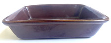 Pearsons Of Chesterfield Brown Oven to Table Small Rectangular Stoneware Dish