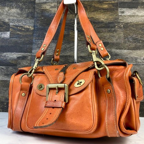 Mulberry boston bag - boston, leather
