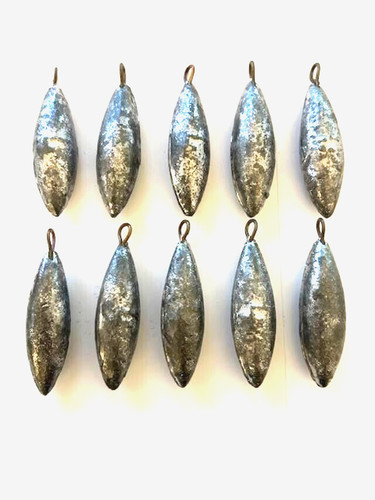 Sea fishing weights - sea, plain
