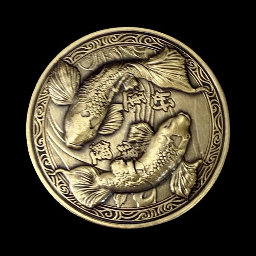 Brass vintage koi slammer - vintage,