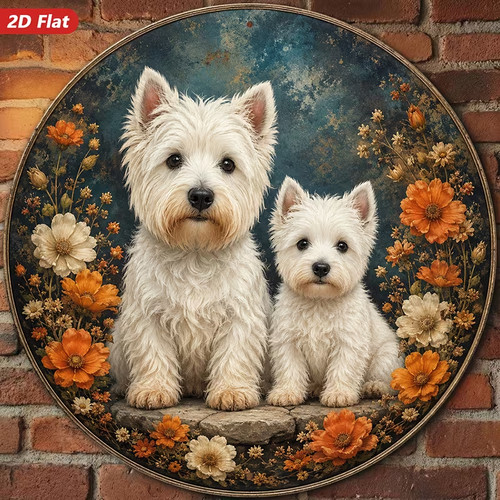 Westie pup dog hanging - westie,
