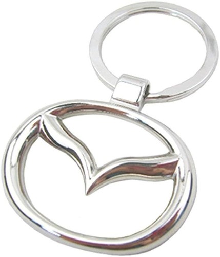 Vintage metal keyring mazda - vintage,