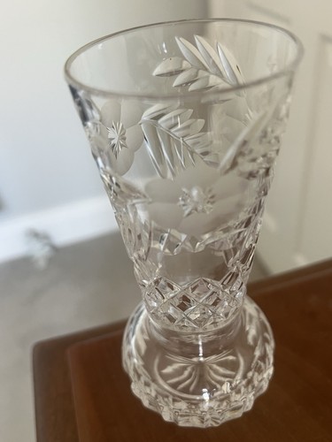 Tutbury lead crystal bud - lead, vase
