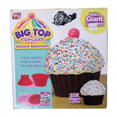 Big top giant cupcake silicone - giant,
