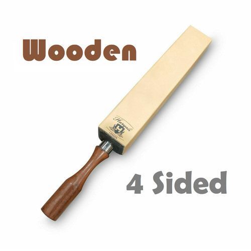 Leather strop sharpener belt - leather,