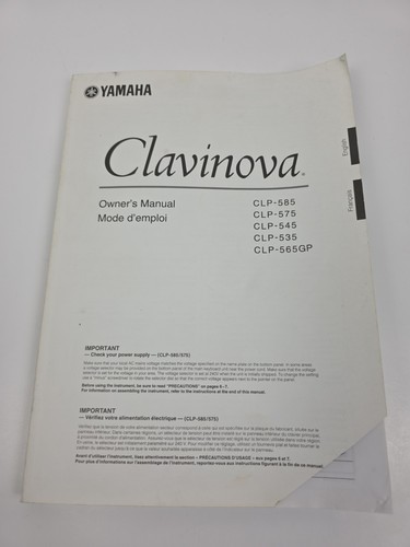 Yamaha clp 585 - yamaha, 565