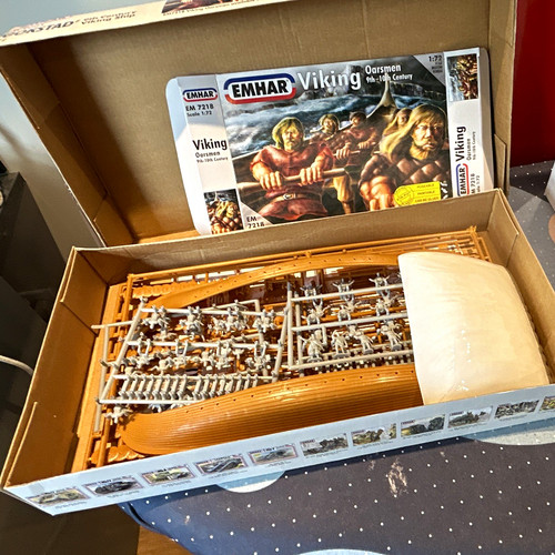Emhar gokstad viking ship - emhar, 1/72