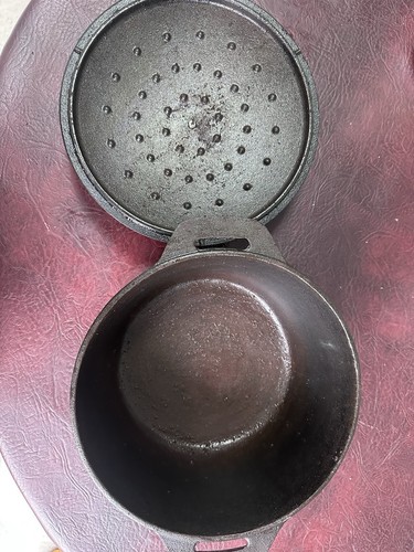 Vintage cast iron - iron, casserole