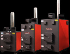 waste wood space heater - biomass boiler 25kw