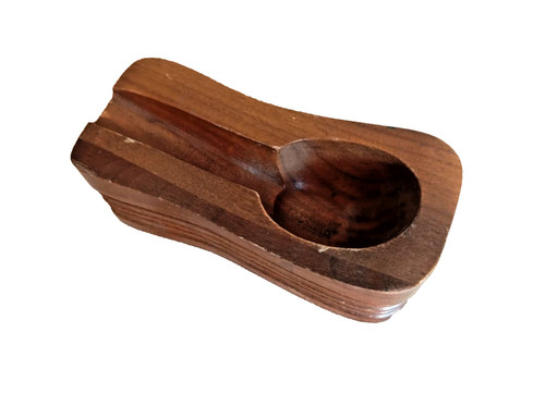 Vintage wooden single pipe - vintage,