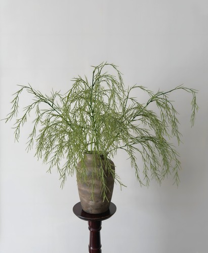 Artificial green willow branch - willow,