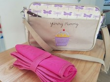Pink Lining Yummy Mummy Bow Changing Bag
