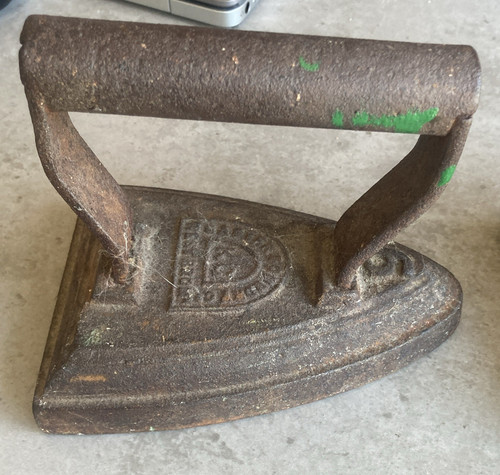 Vintage cast iron flat - vintage,