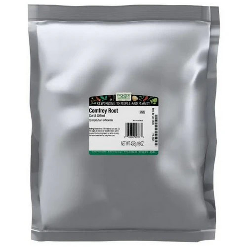 Comfrey root cut sifted 1 - cut, &