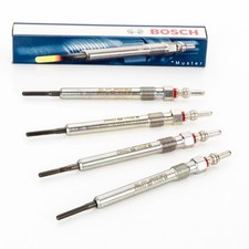 4x Glow Plug Original Bosch