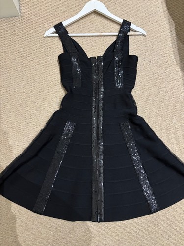 Herve leger black bandage - black,
