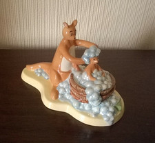 Royal Doulton Disney WP54 Winnie the Pooh ~  " A Clean Little Roo is Best ! "