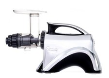 Omega Sana EUJ-606 Horizontal Slow Juicer in Chrome