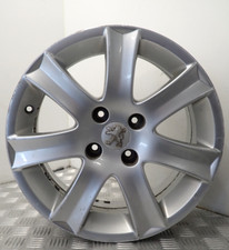 PEUGEOT 407 16'' SILVER ALLOY WHEEL 04322X (R-364)