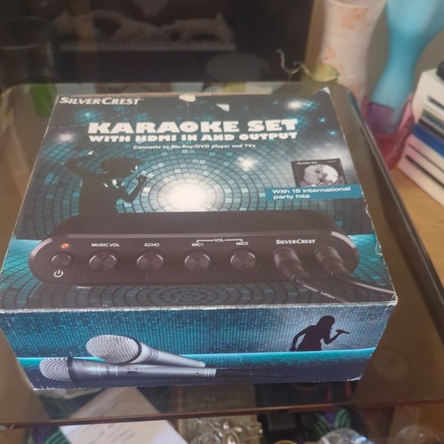Silver crest home tech - silver, karaoke
