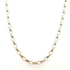 A 9 Carat Yellow Gold 22 Inch