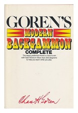 GOREN, CHARLES HENRY (1901-1991) Modern Backgammon Complete 1974 First Edition H