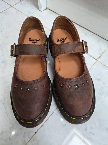 Martens brown crazy horse - dr,